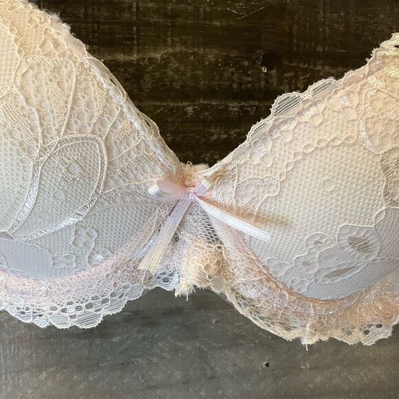 Rene Rofe extreme push up Bra Size 34B new with tags lacey - Picture 5 of 10